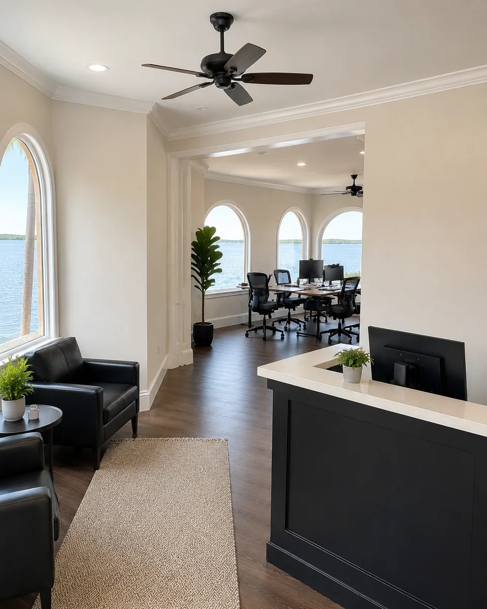 Commercial painting project in South Tampa by Westchase Painting Company (view 2)
