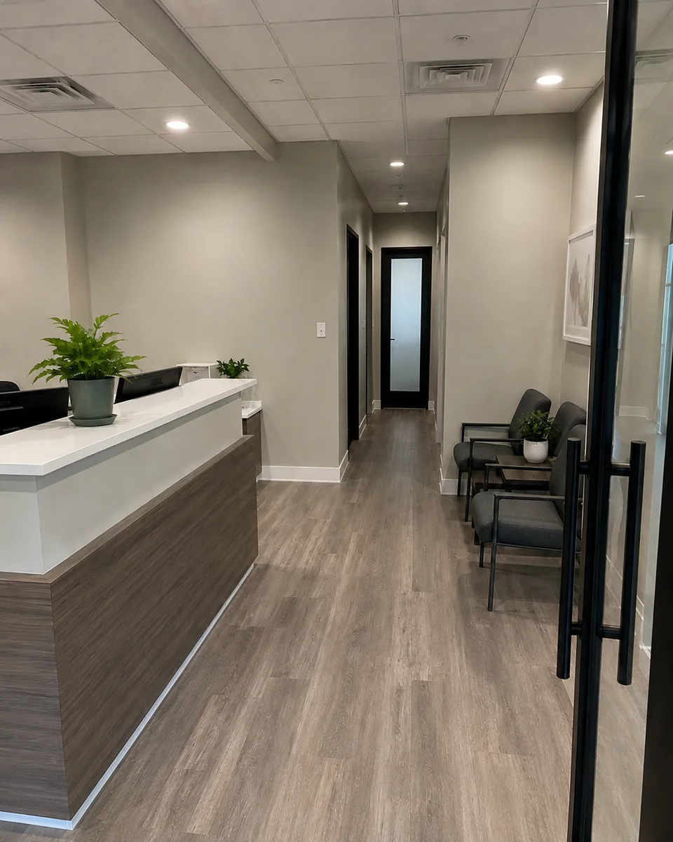 Commercial painting project in Wesley Chapel by Westchase Painting Company