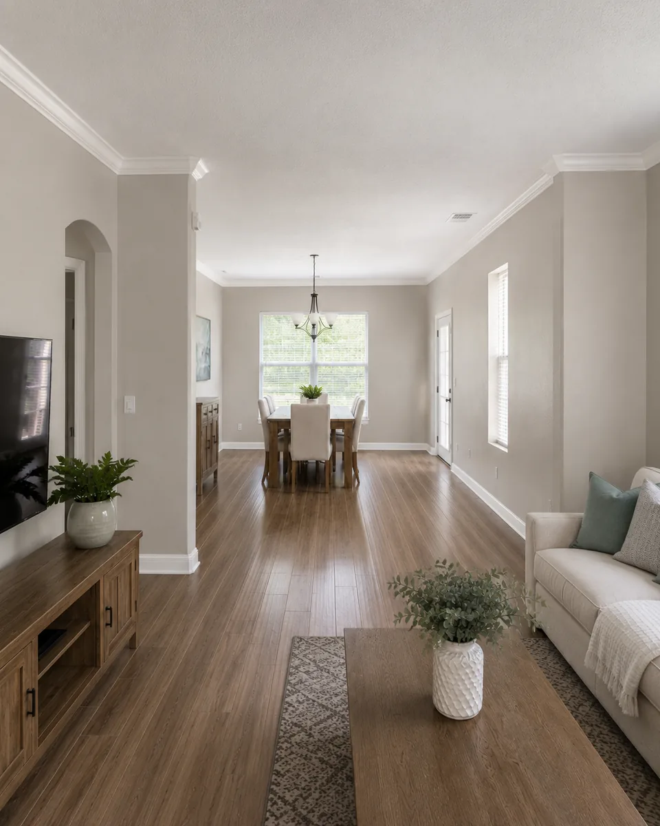 Interior painting project in New Tampa by Westchase Painting Company (view 2)