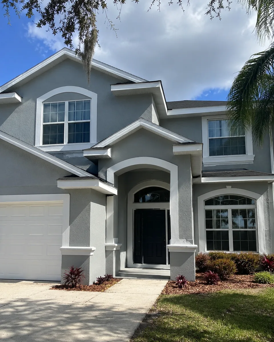 Stucco painting project in Carrollwood by Westchase Painting Company