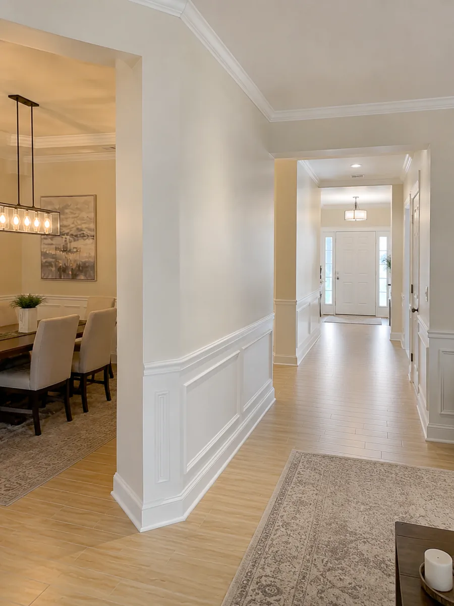 Trim and baseboard painting project in South Tampa by Westchase Painting Company