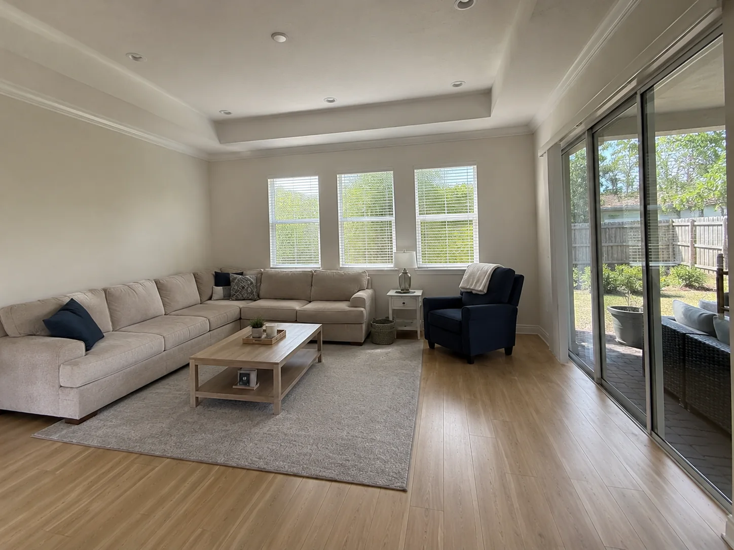 Bright interior repaint in a Tampa Bay home