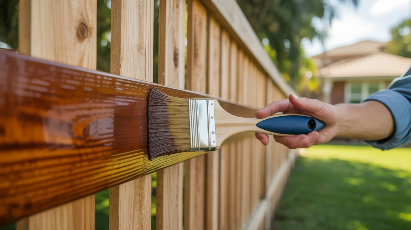 Fence Painting & Staining in Westchase & Tampa Bay